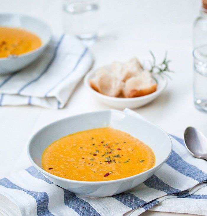 Как приготовить морковный суп-пюре с манго?