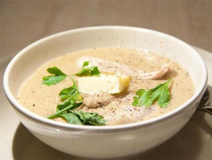 Рецепт сливочного куриного супа-пюре с овощами