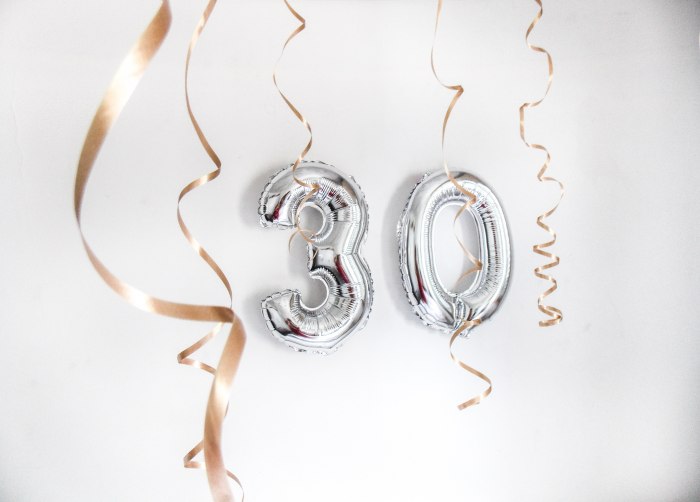 Идеи для дня рождения девушки: отмечаем тридцатилетие