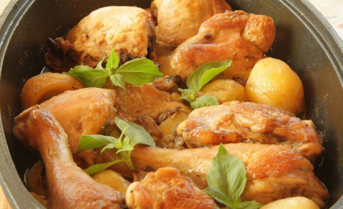 Как можно приготовить курицу в духовке с медом и чесноком