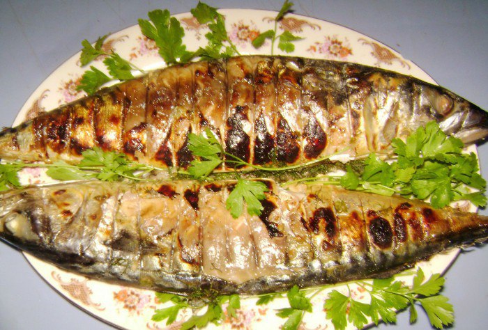 Рецепт рыбы на мангале