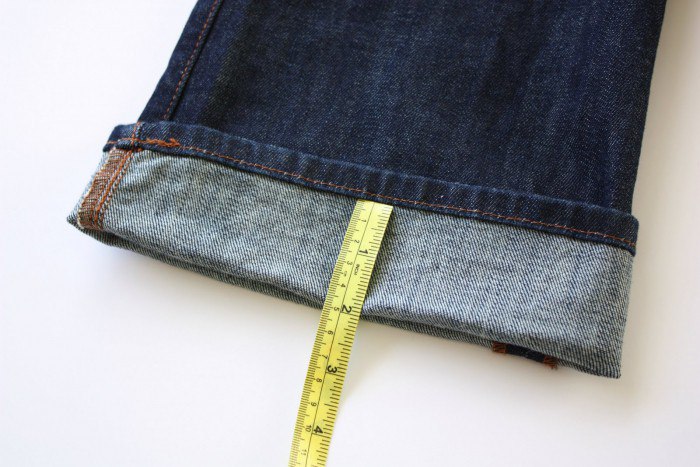 Как можно укоротить джинсы без швейной машинки