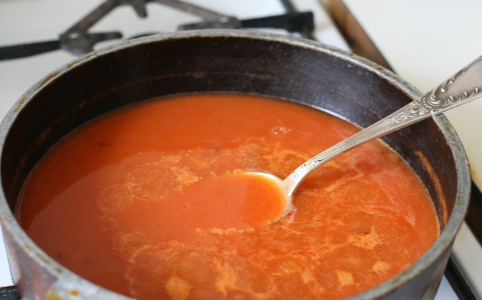 Рецепт подливы для тефтелей с томатной пастой
