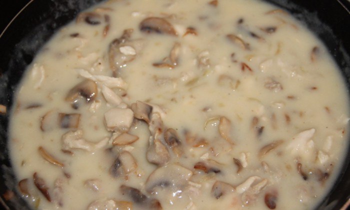 Рецепт соуса для жульена с сушеными грибами