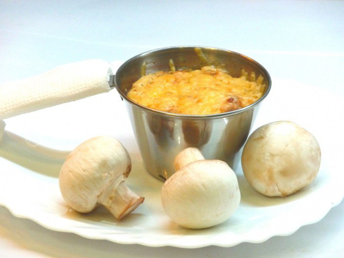 Рецепт соуса для жульена с курицей и грибами