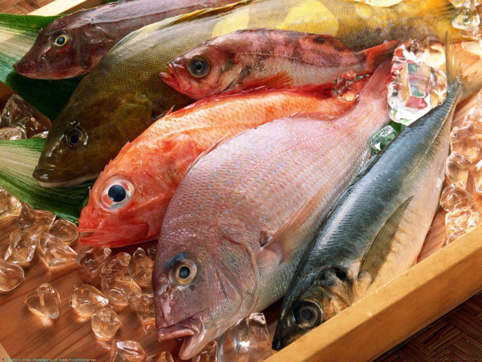 В какой рыбе меньше всего калорий?