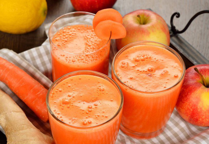 Рецепт морковно-яблочного сока в домашних условиях