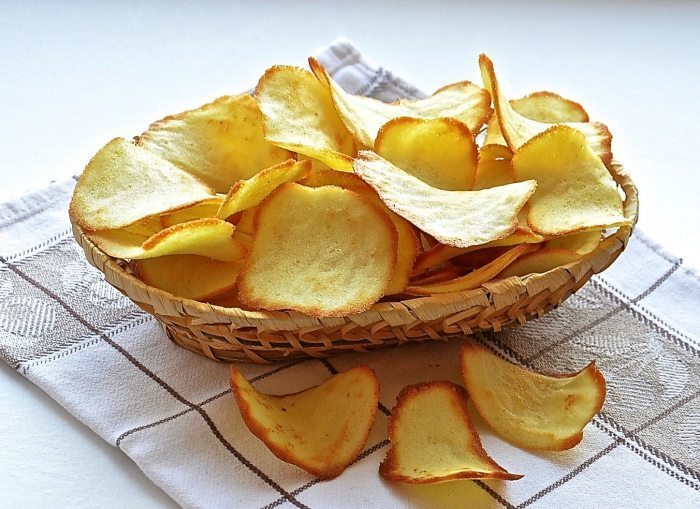 Картофельные чипсы в домашних условиях во фритюре