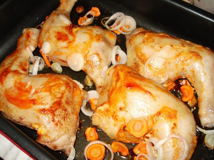 Запеканка с макаронами и курицей в духовке