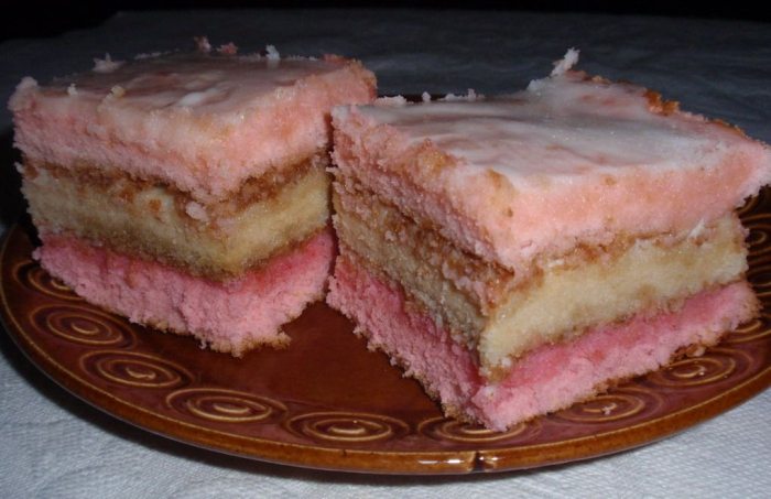 Быстрый бисквитный торт из киселя