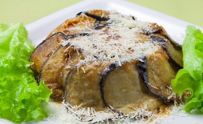 Рецепт запеканки по-сицилийски с мясом, баклажанами, помидорами и сыром