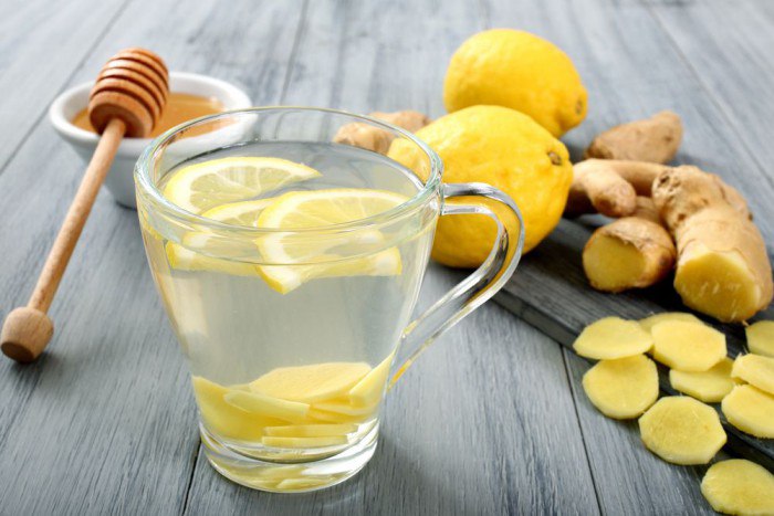 Бодрящий эффект от лимонной воды