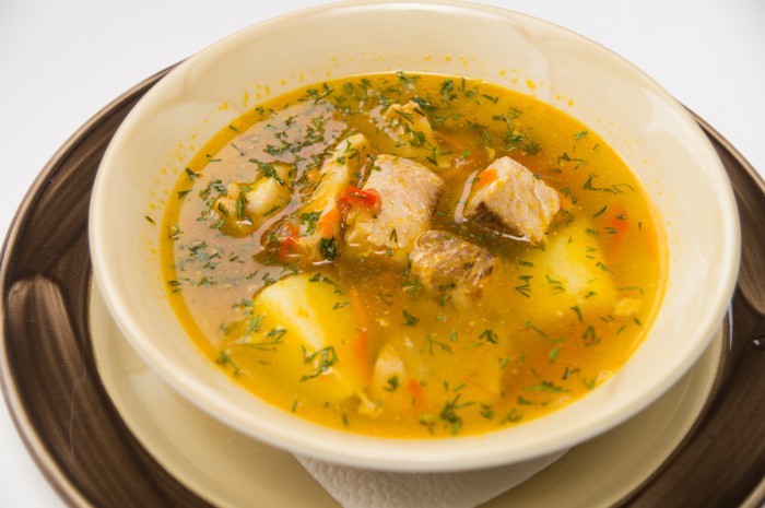 Рыбный крем-суп