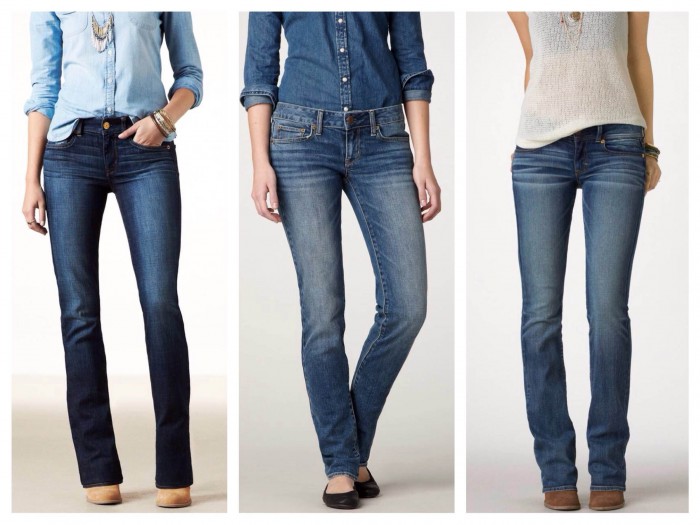 С чем носить классические джинсы женщине