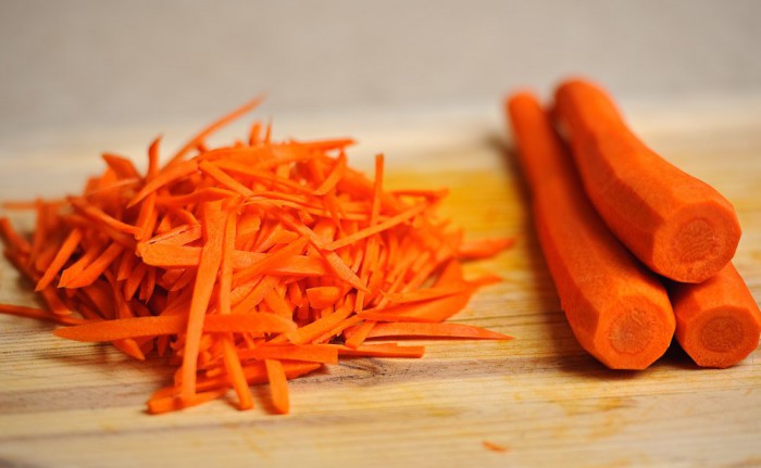 Подготовка морковки