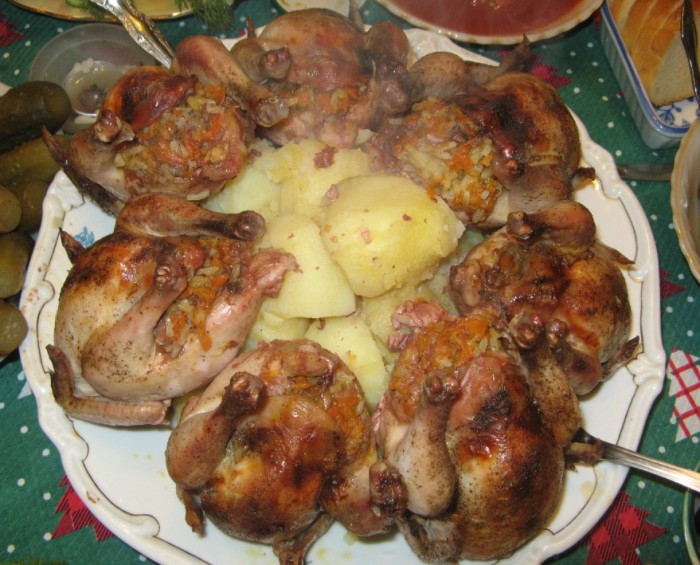 Как приготовить цыпленка-корнишона на сковороде